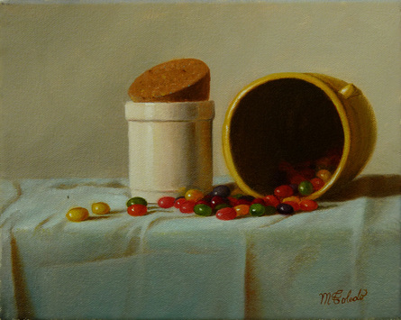 Jelly Beans Oil Painting