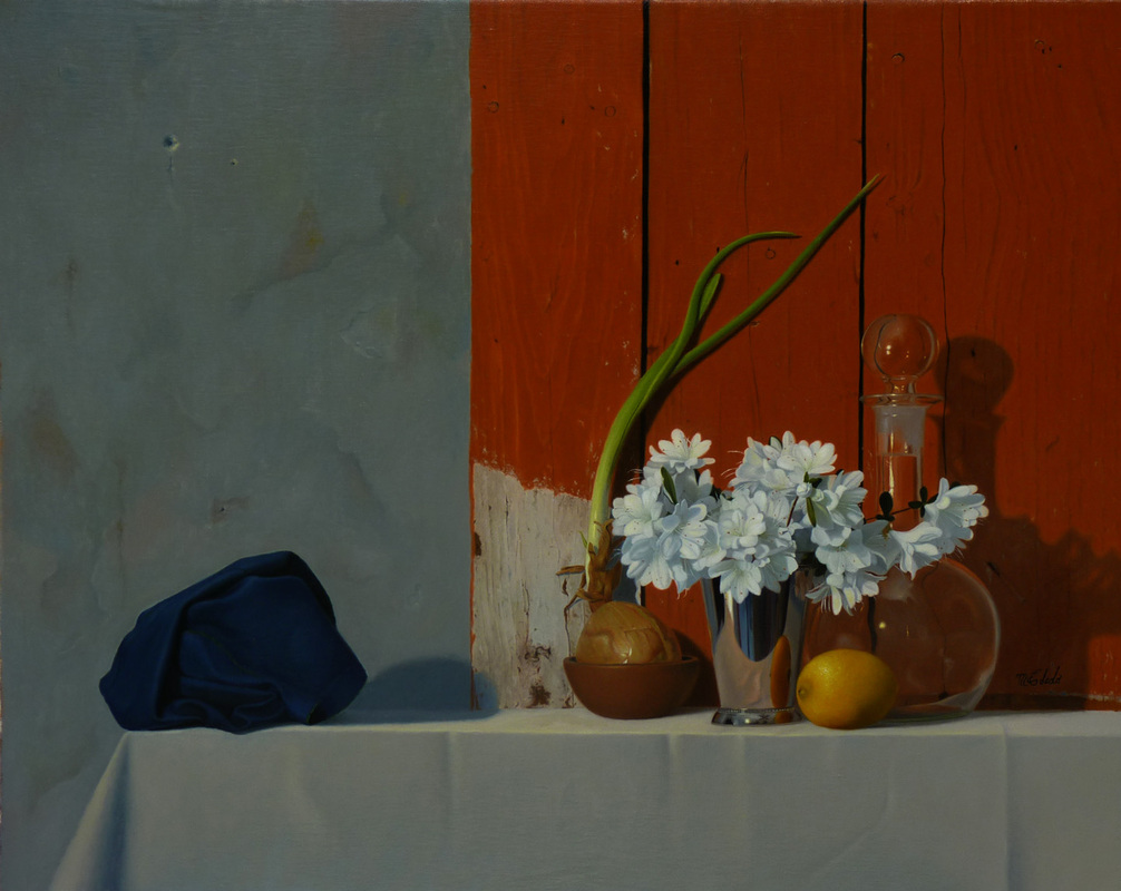 Still life paintings by Nicaraguan artist